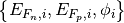 \left\{E_{F_n,i}, E_{F_p,i}, \phi_i\right\}