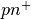 pn^{+}