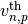 v^{\rm th}_{n,p}