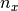 n_x
